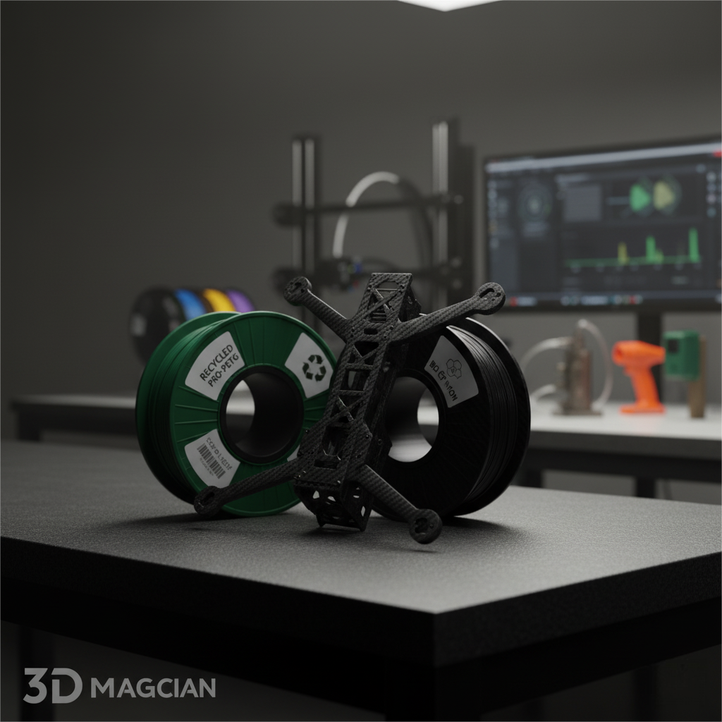 The Rise of High-Strength, Recycled, and Bio-Based Filaments