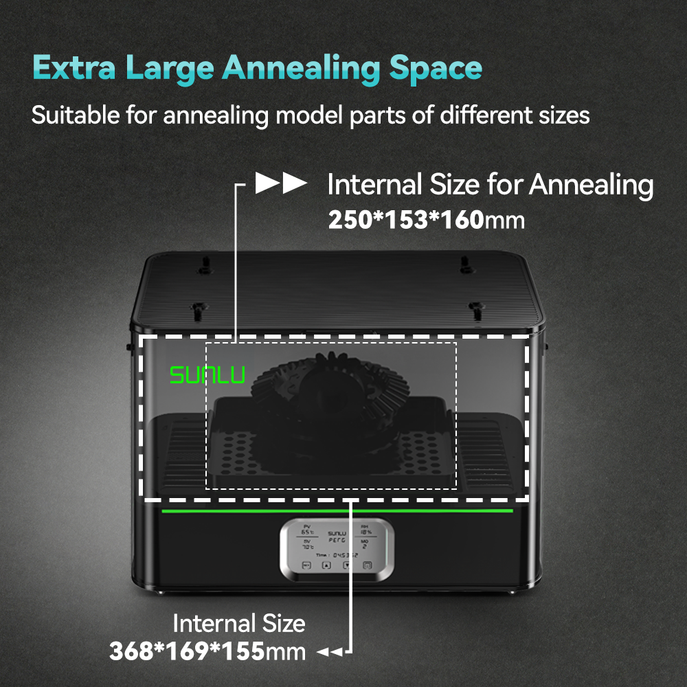 FilaDryer E2, Up to 110℃, Professional Drying and Annealing, Born for Engineering 3D Printing Filaments
