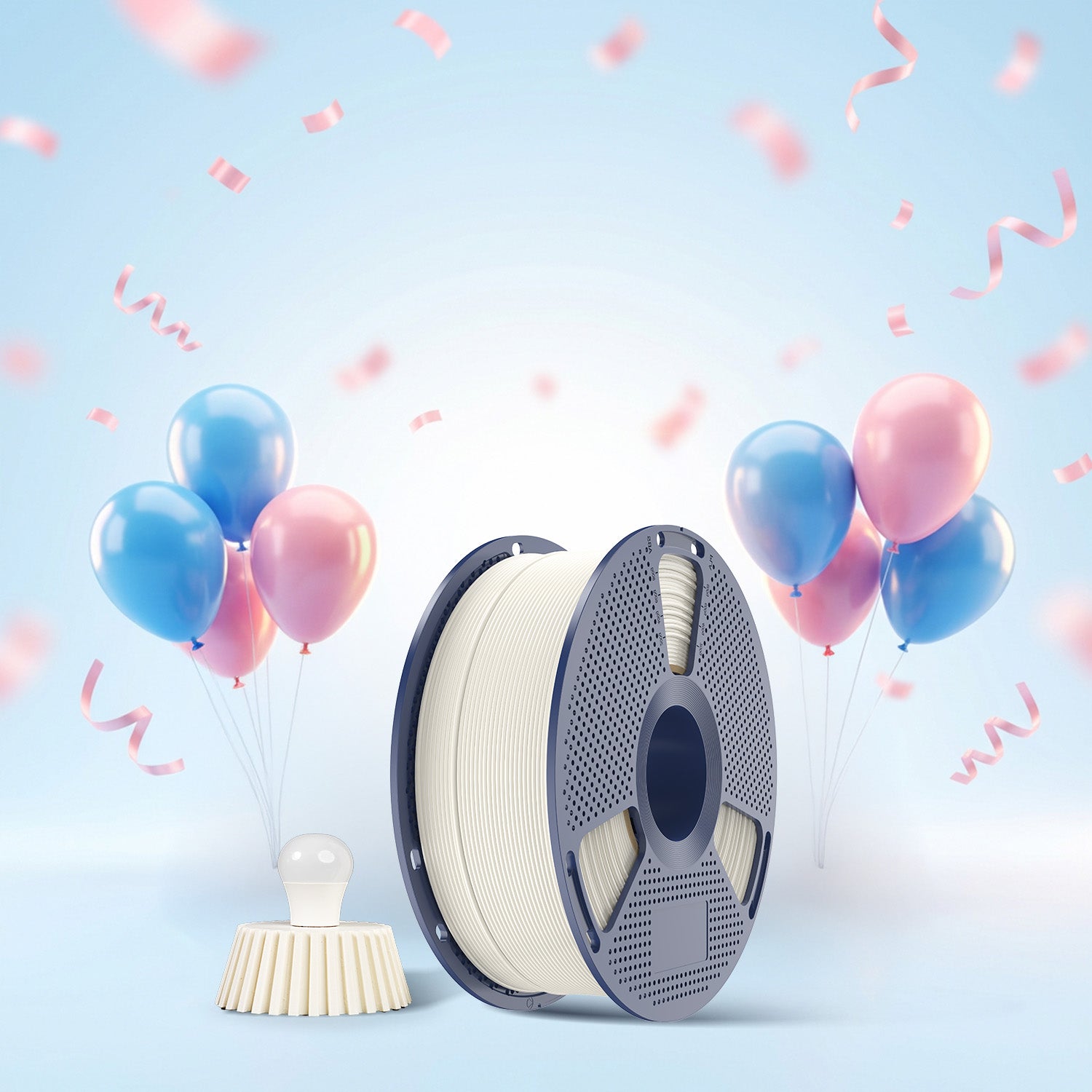 ABS-FR (ABS Flame Retardant) 3D Printer Filament 1KG Main image