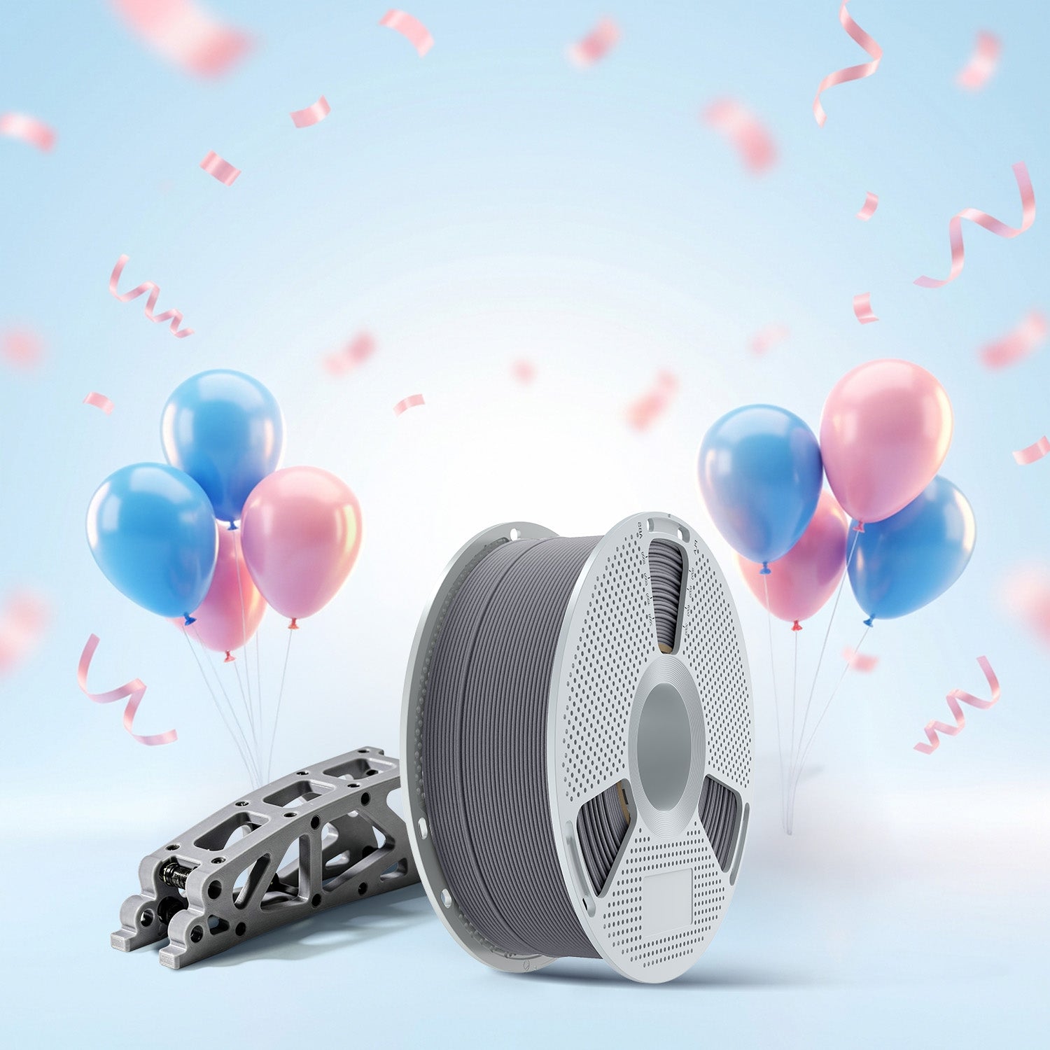 Nylon-6 Glass Fiber (PA6-GF) 3D Printer Filament 1KG Main image