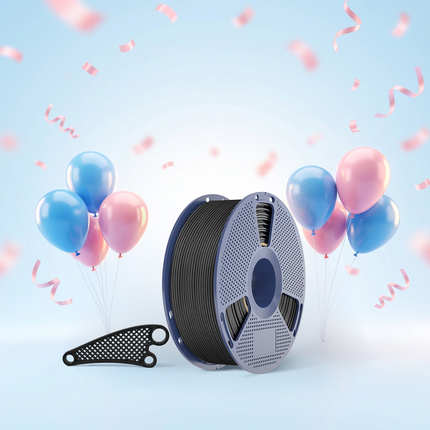 PETG-CF(PETG Carbon Fiber) 3D Printer Filament 1KG Main image