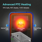 FilaDryer E2, Up to 110℃, Professional Drying and Annealing, Born for Engineering 3D Printing Filaments