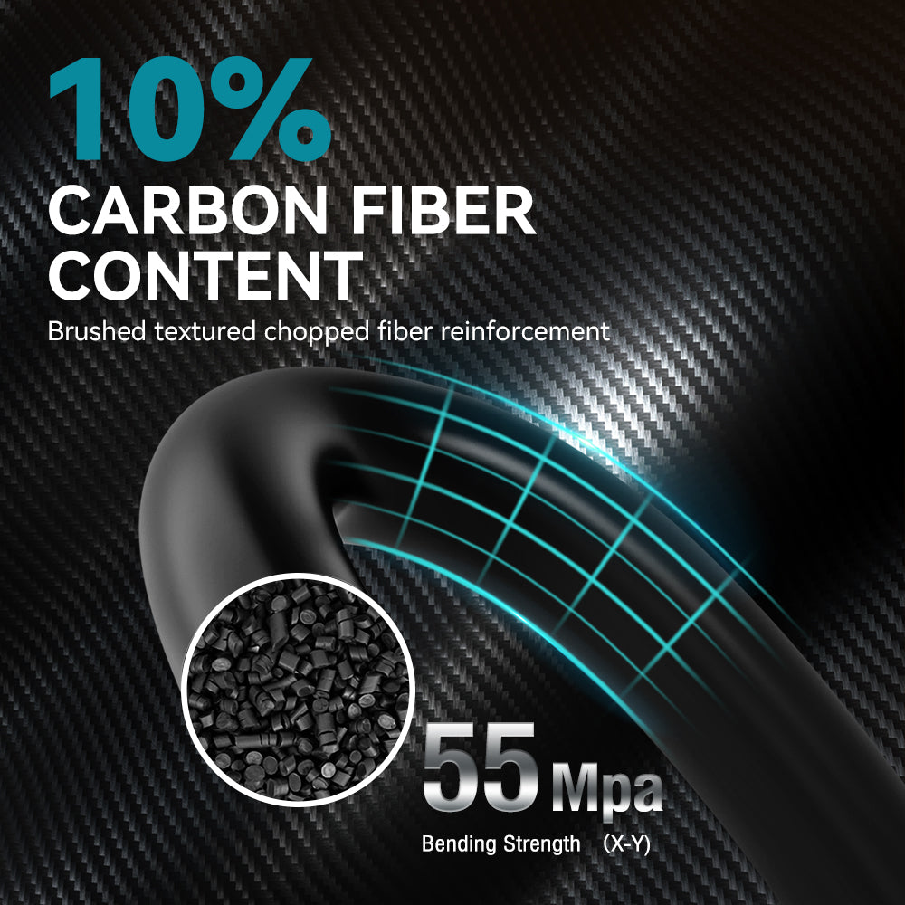 PETG-CF(PETG Carbon Fiber) 3D Printer Filament 1KG Secondary image